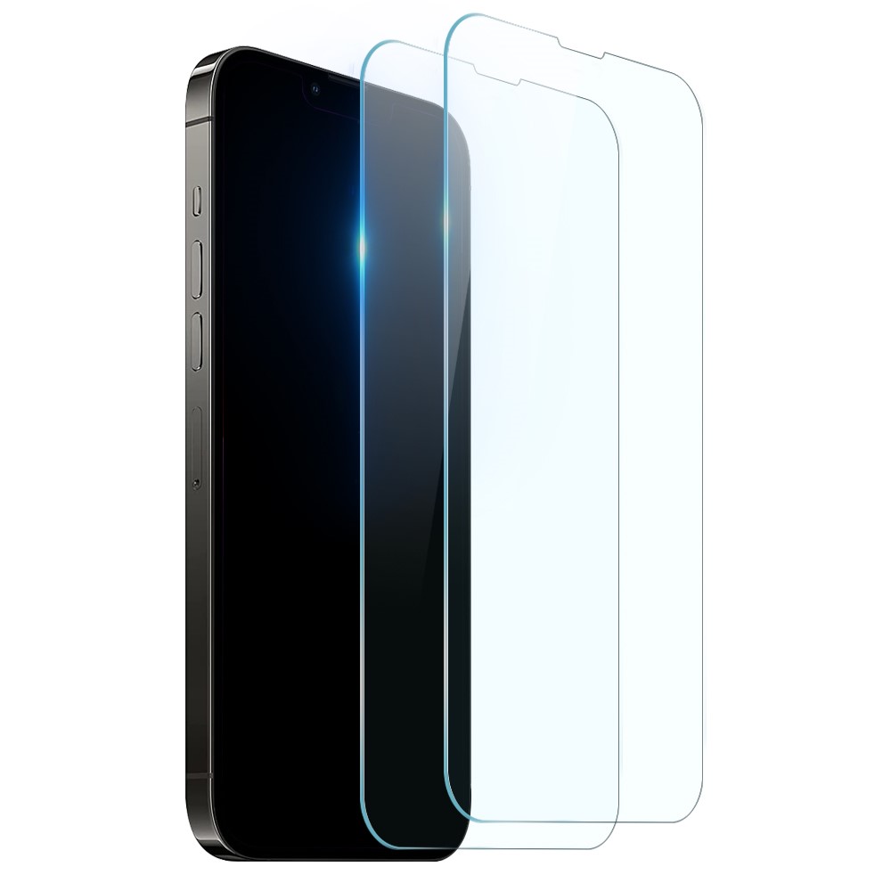 NORTHJO 2Pcs/Set for iPhone 14 Pro 6.1 inch A+ 0.3mm 2.5D 9H Hardness Tempered Glass Ultra Clear Screen Protector-1