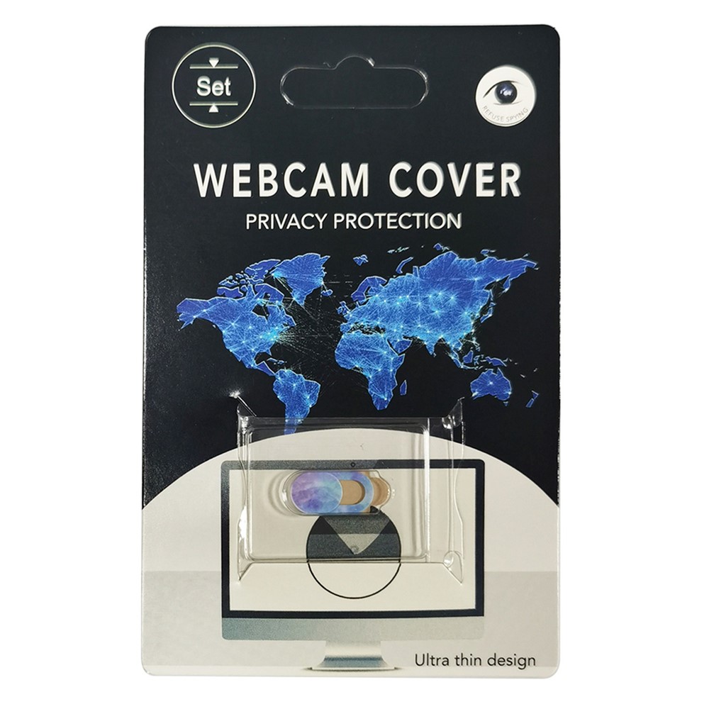Stylish Flower Pattern Webcam Cover Privacy Protection Laptop Tablet Phone Camera Slider Cover - B1-H1-4