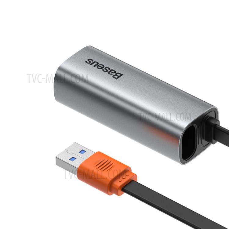 -A USB Adaptador Série Canhão De Aço Gigabit LAN BASEUS Série Canhão De Aço-12