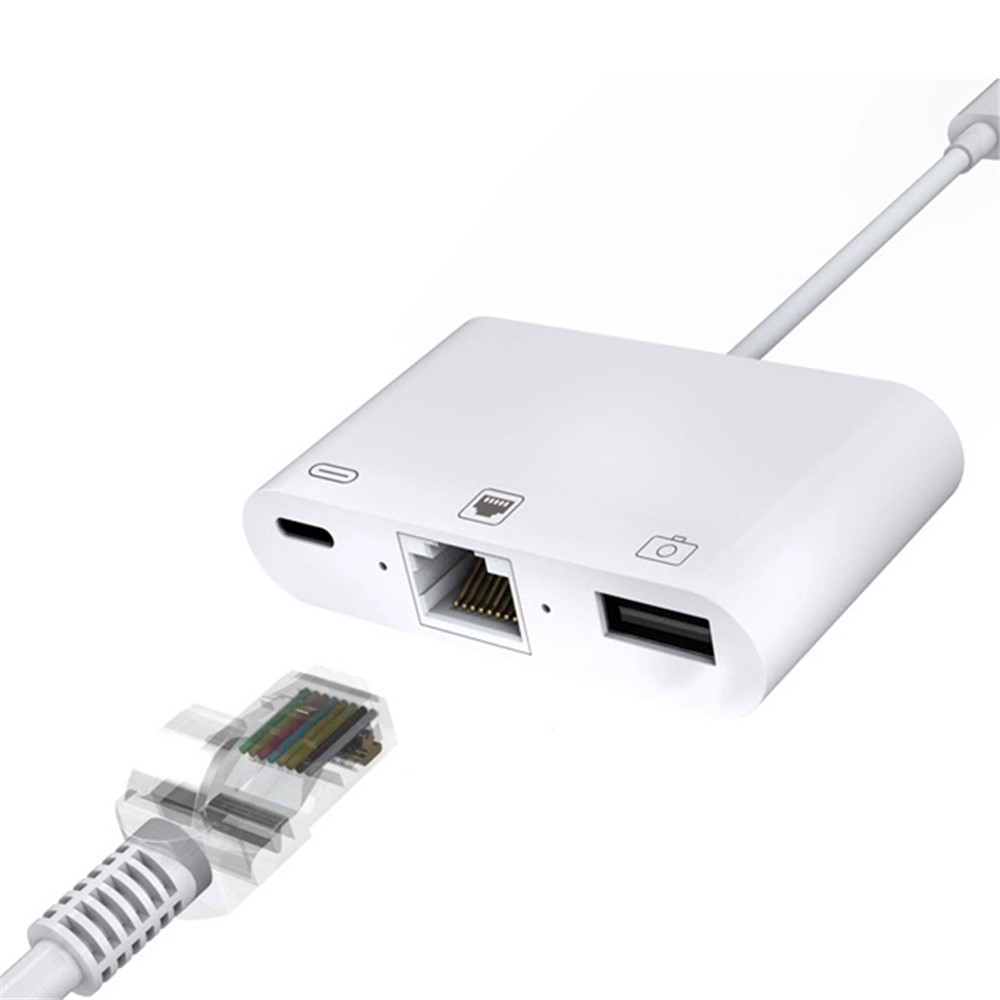Type C Vers RJ45 + + USB Type-c OTG Câble Adaptateur-4