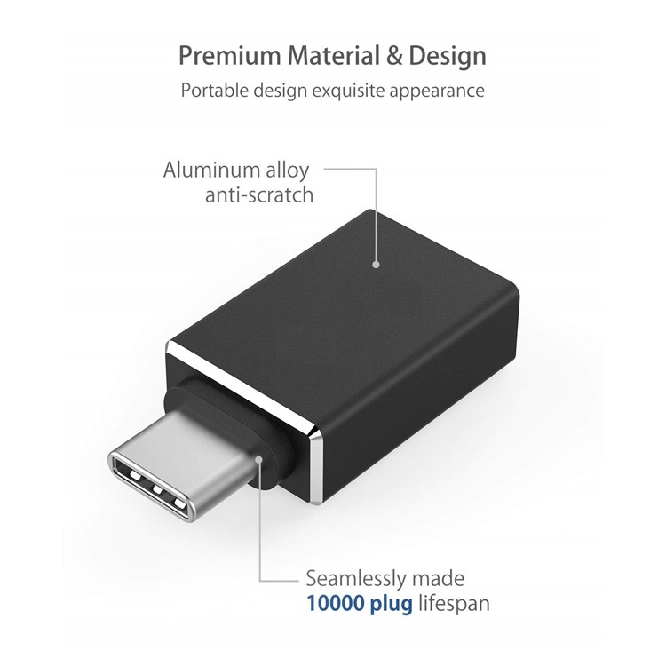 XQ-A109 Adapter USB3.0 Female to Male Type C Converter-3