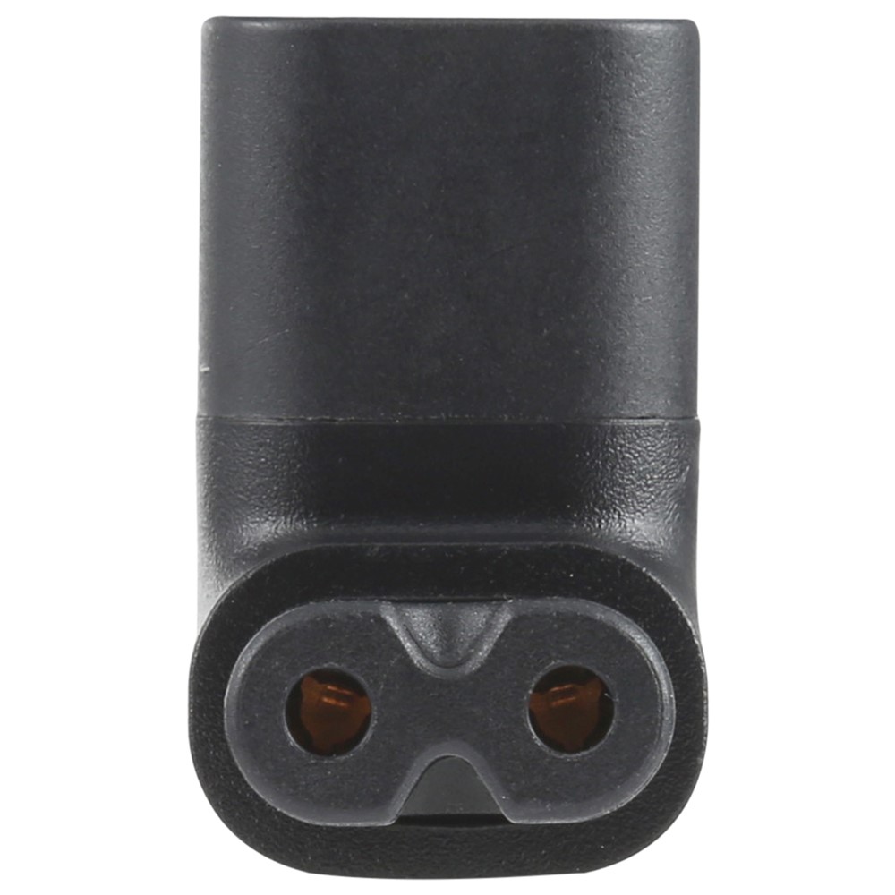 C7 to C8 Right Angle AC Power Socket Adapter-3