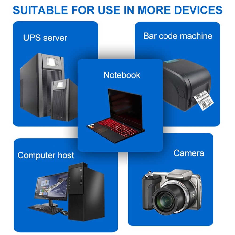 Adaptateur de Socket D'alimentation C7 à C8 à Angle Droit