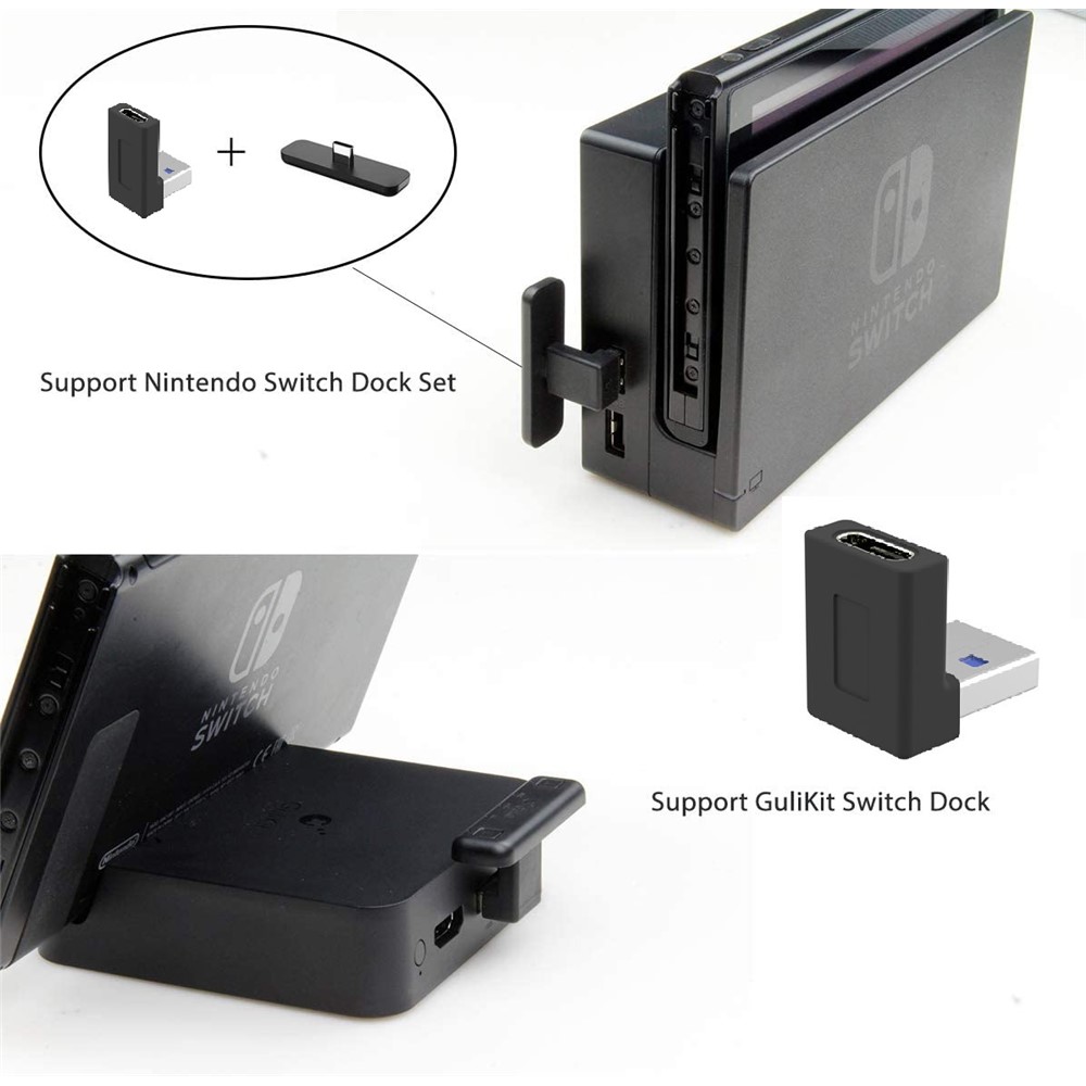 XQ-ZH002 USB 3.0 A to Type C OTG Adapter 90 Degree Elbow Type C USB-C Female Connector Converter-5