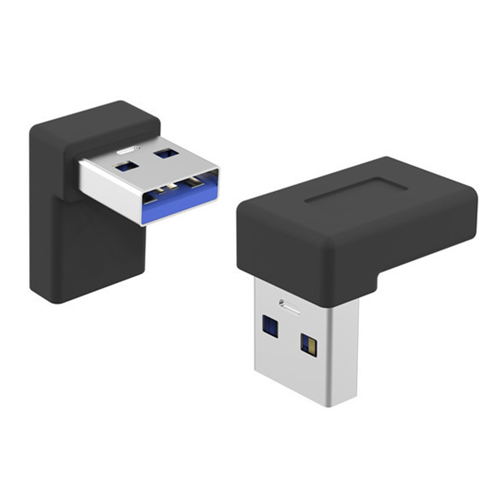 XQ-ZH002 USB 3.0 A to Type C OTG Adapter 90 Degree Elbow Type C USB-C Female Connector Converter-8