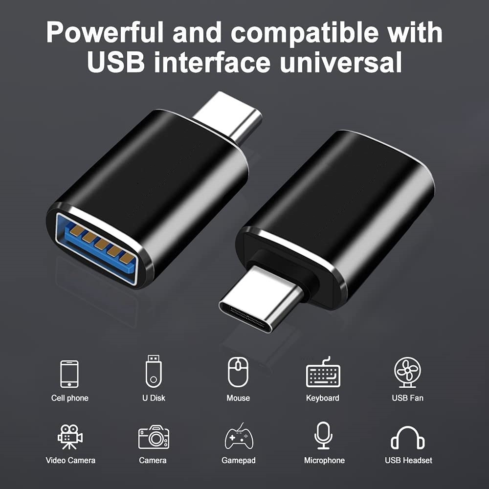 XQ-ZH004 Type-C to USB 3.0 Adapter Data Charging OTG Connector Converter for Mobile Phone Laptop PC-4