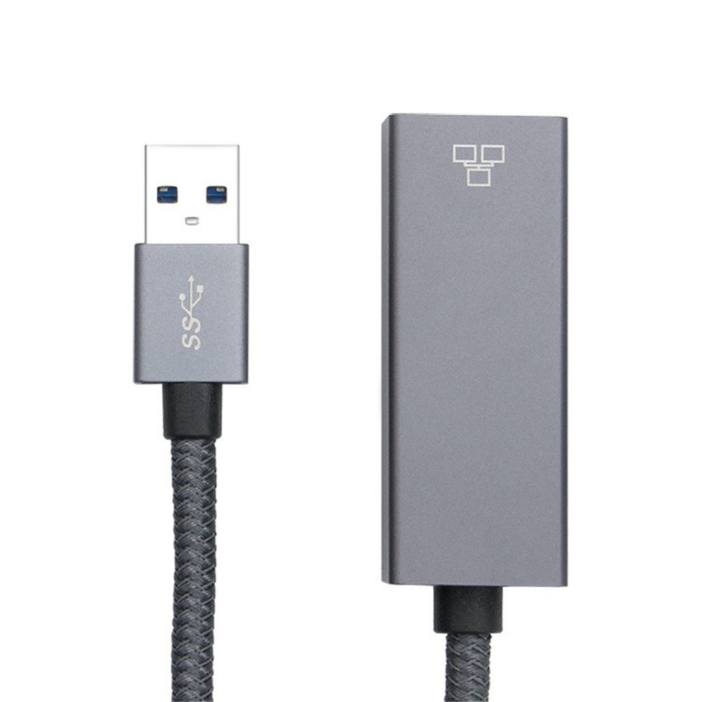 USB 3.0 AM to RJ45 Gigabit Ethernet Adapter Supports 10/100/1000 Mbps for MacBook/Nintendo Switch/Desktops (0.2m)-12