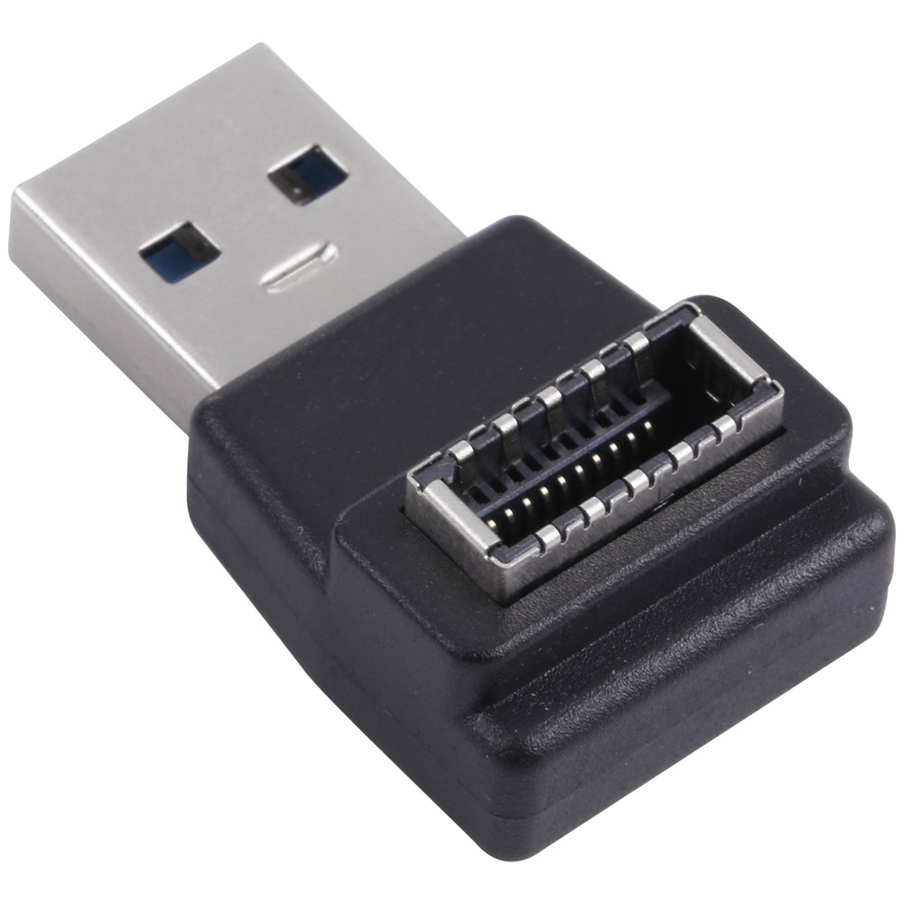 Type E Female to USB 3.0 Male Converter Extension Adapter for PC Motherboard-1