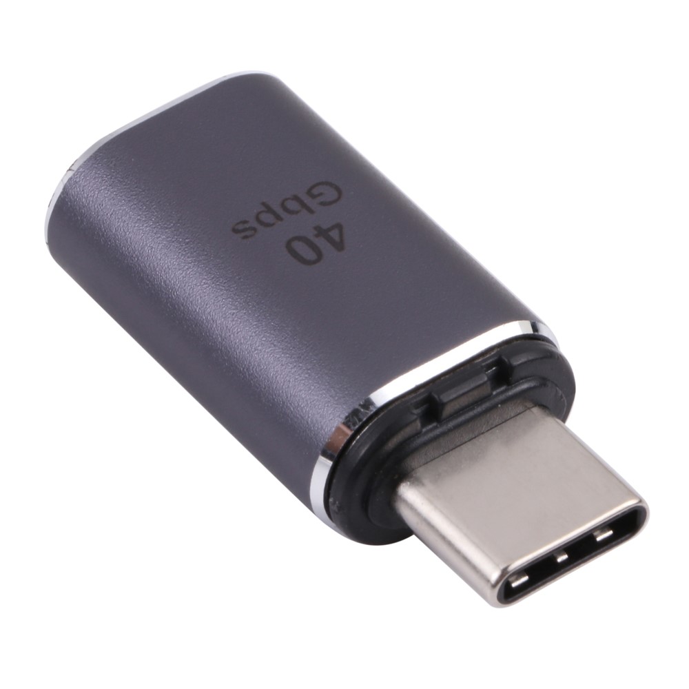 40Gbps Type-C Male to Type-C Female Aluminum Alloy Magnetic Suction Adapter Converter-2