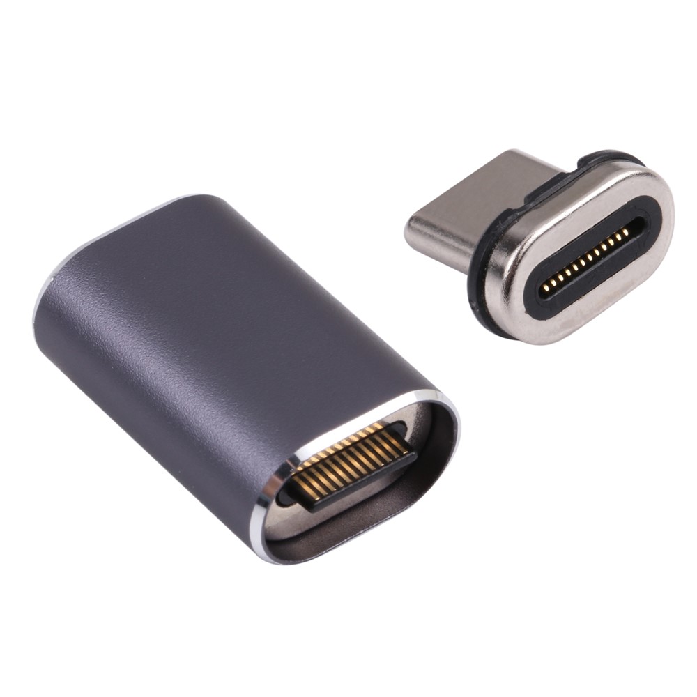 40Gbps Type-C Male to Type-C Female Aluminum Alloy Magnetic Suction Adapter Converter-3