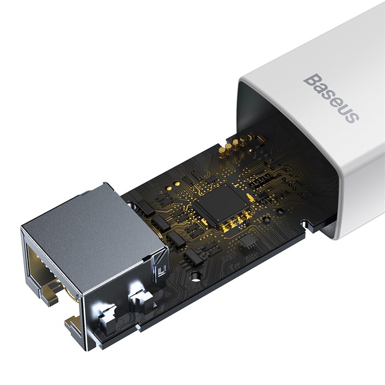 Basis-lite-serie Typ-c Bis RJ45 LAN Port 1000 Mbit / s Ethernet-adapter - Weiß-12
