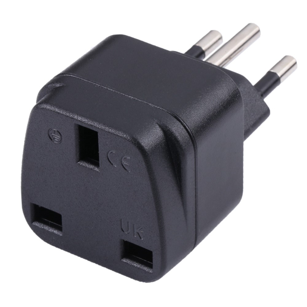 Portable UK to Swiss Plug Power Outlet Adapter Travel Power Socket Conversion Plug-1