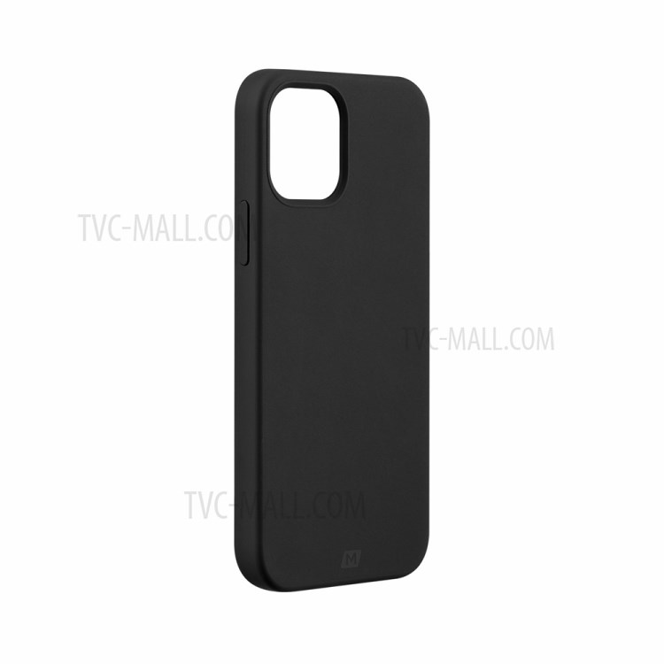 MOMAX Anti-bacteria Shockproof Silicone+PC Phone Case for iPhone 12 Pro / iPhone 12 - Black-1
