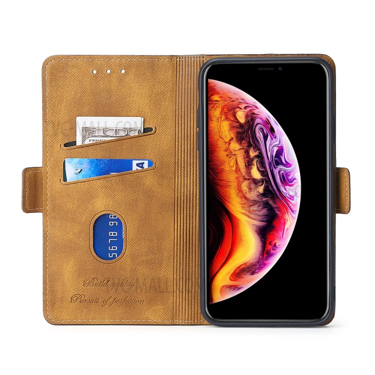 Leather Stand Case for OnePlus Nord N100 Card Holder Cover - Blue-3