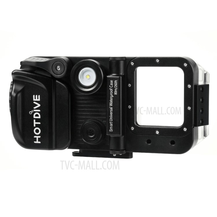 Hotdive H1-Pro Multi-funzionale Smart Phone Smart Phone Smart Phone Impermeabile Coperchio Diving Shell Con Luce Di Riempimento-7
