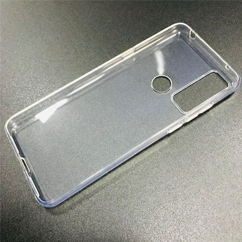 1.5mm Thickness Transparent TPU Phone Protective Case Cover Shell for TCL 20 SE-6