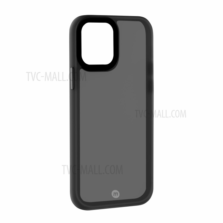 MOMAX 2-in-1 Shockproof Durable Anti-Drop PC+TPU Phone Case for iPhone 13 6.1 inch - Black-2
