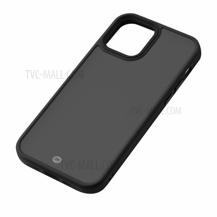 MOMAX 2-in-1 Shockproof Durable Anti-Drop PC+TPU Phone Case for iPhone 13 6.1 inch - Black-3