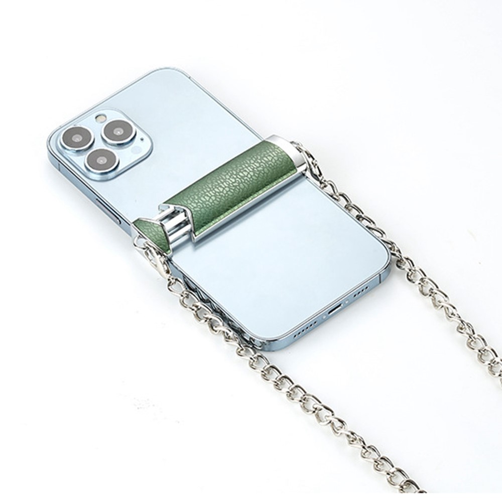 Phone Crossbody Chain Back Clip Universal Smart Phone Detachable Lanyard Neck Strap - Rose Gold / Pink-3
