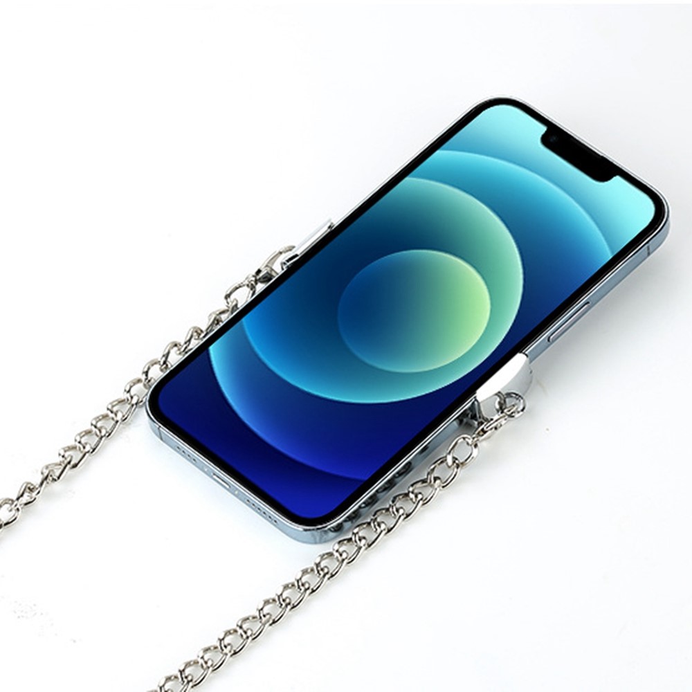 Phone Crossbody Chain Back Clip Universal Smart Phone Detachable Lanyard Neck Strap - Rose Gold / Pink-4