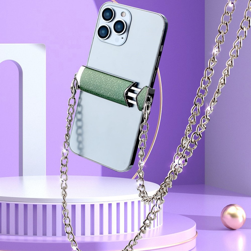 Phone Crossbody Chain Back Clip Universal Smart Phone Detachable Lanyard Neck Strap - Rose Gold / Pink-6