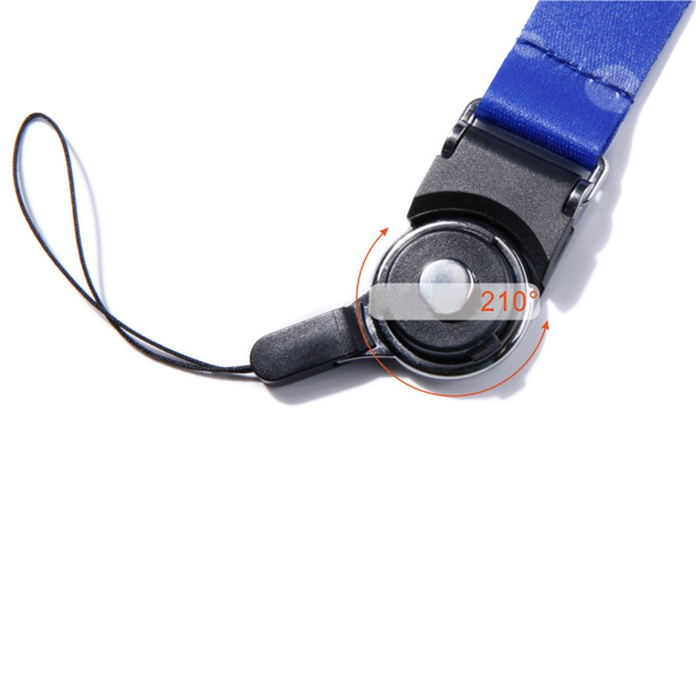 10Pcs / Pack Chinese Zodiac Printed Detachable Finger Ring Rope Rotating Buckle Lanyard Mobile Phone Name Tag Neck Strap - Rabbit-4