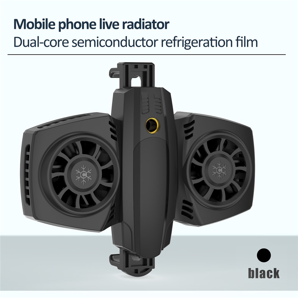 K4A Téléphone Mobile Radiateur Refroidissement Ventilateur Smartphone En Direct Streaming Dissipation De Chaleur Refroidisseur-7