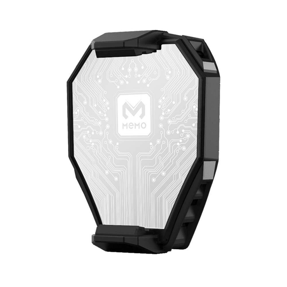MEMO DL06 Lightweight Cell Phone Radiator Portable Mobile Phone Cooler Cooling Fan for Playing Games Watching Videos - Black-13