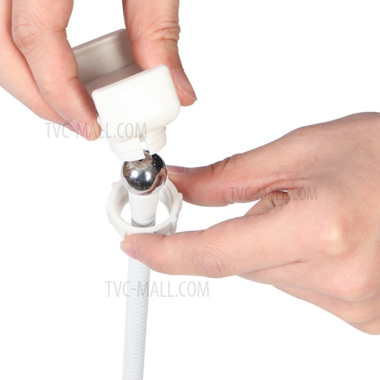 BX-02 Clip Style 12W 24-LED Ring Vlogging Photography Video Light with Flexible Arms and Phone Clamp-8