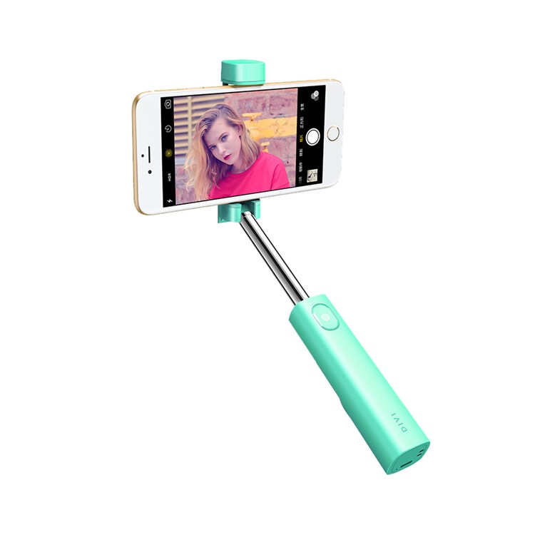 

DIVI Беспроводной Bluetooth Селфи Палочка Мини Автоспуск - Зеленый, Galaxy Note 10 Plus 5G