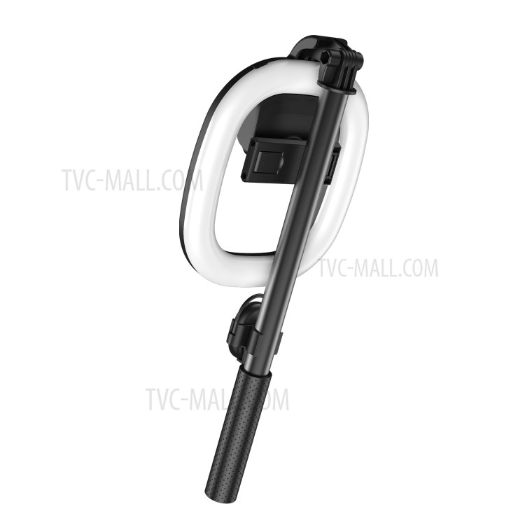 R11 1.8m Telescopic Bluetooth Selfie Stick Tripod Stand with 6inch LED Ring Light-6