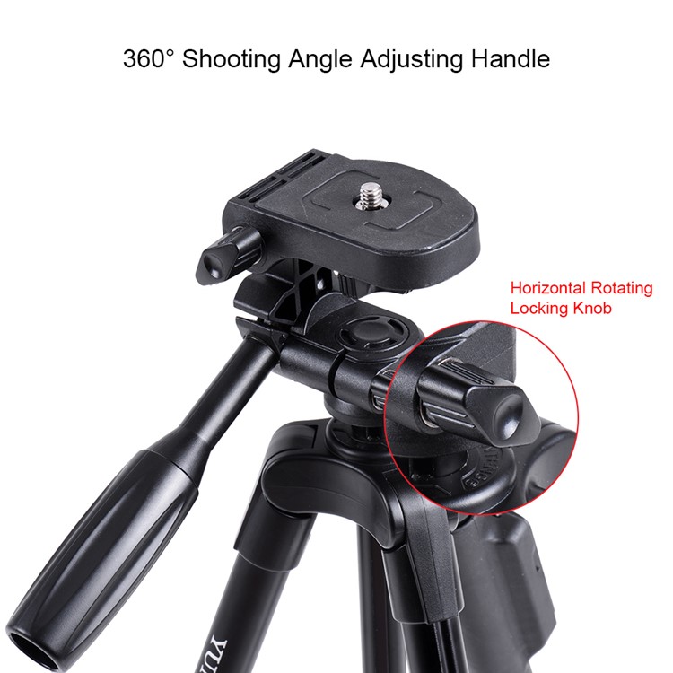 Yunteng 5208 Профессиональный Штатив Стенд С Bluetooth Remote Для DSLR SLR Camera Phone-3