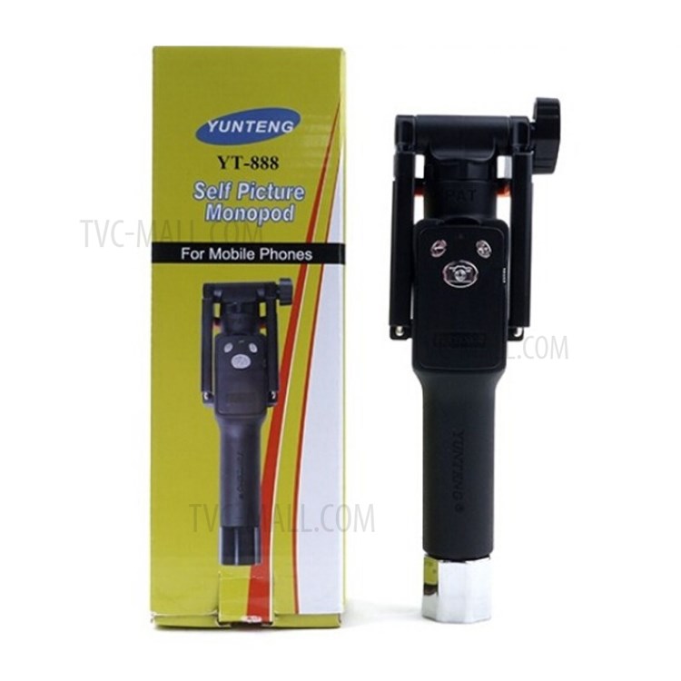 YUNTENG 888 Extendable Handheld Selfie Stick Monopod with Wireless Bluetooth Remote Shutter-6