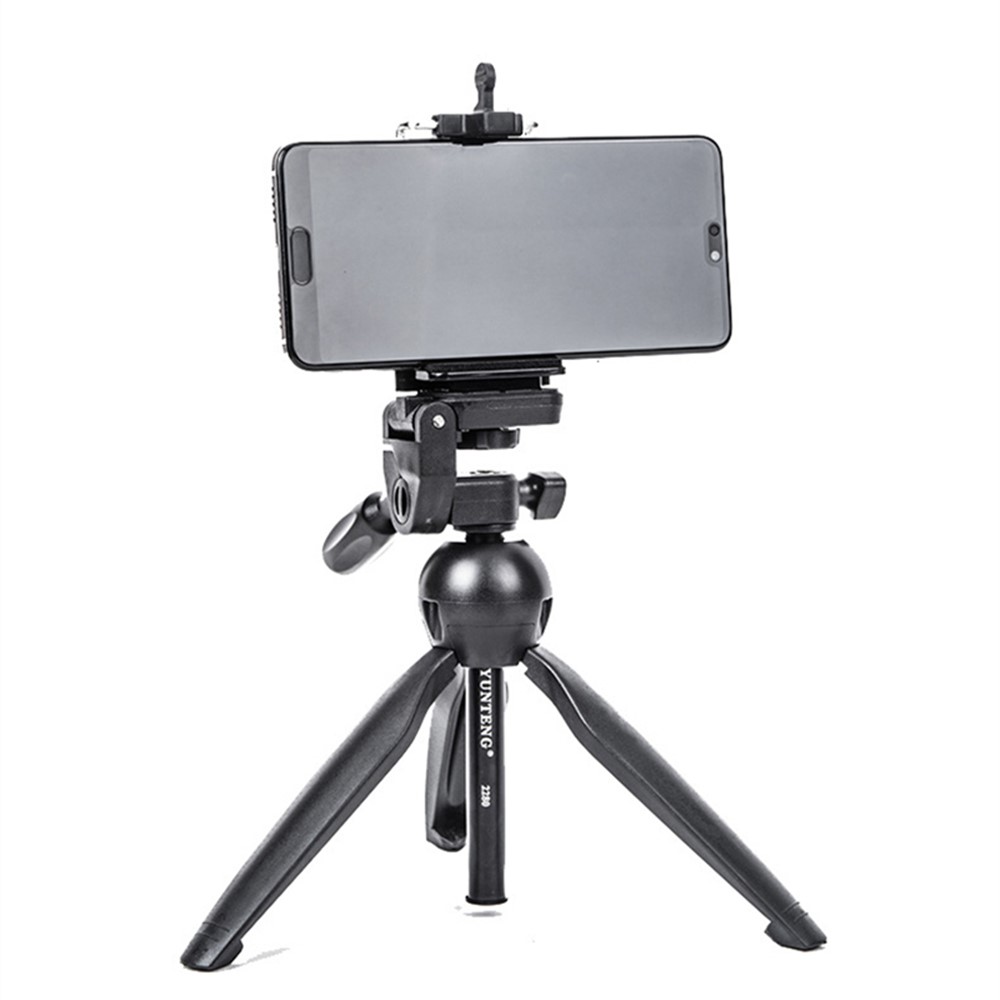 YUNTENG 2280 Multifunction Professional Desktop Mini Tripod for Phone Camera Microphone-7