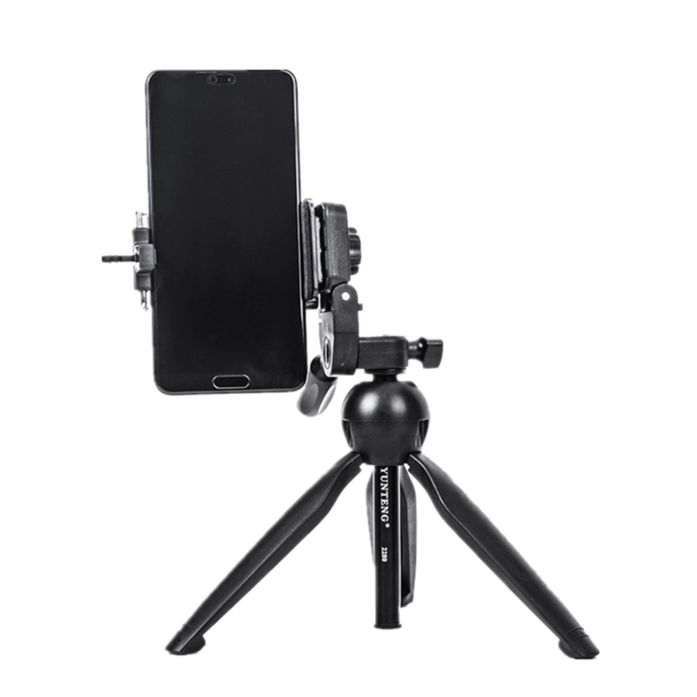 YUNTENG 2280 Multifunction Professional Desktop Mini Tripod for Phone Camera Microphone-9