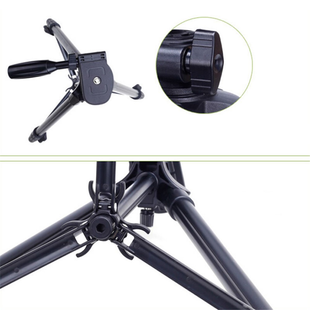 YUNTENG 520 Portable Tripod + Damping Head and Carrying Bag for Canon Nikon DSLR Camera-8