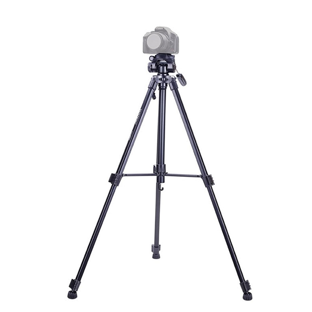YUNTENG VCT-590 Portable Tripod with Damping Head for Canon Nikon Sony SLR Camera-10