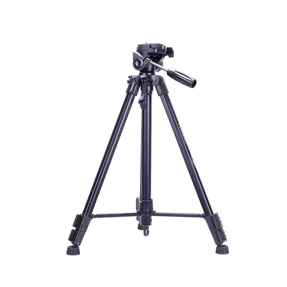 YUNTENG VCT-590 Portable Tripod with Damping Head for Canon Nikon Sony SLR Camera-8