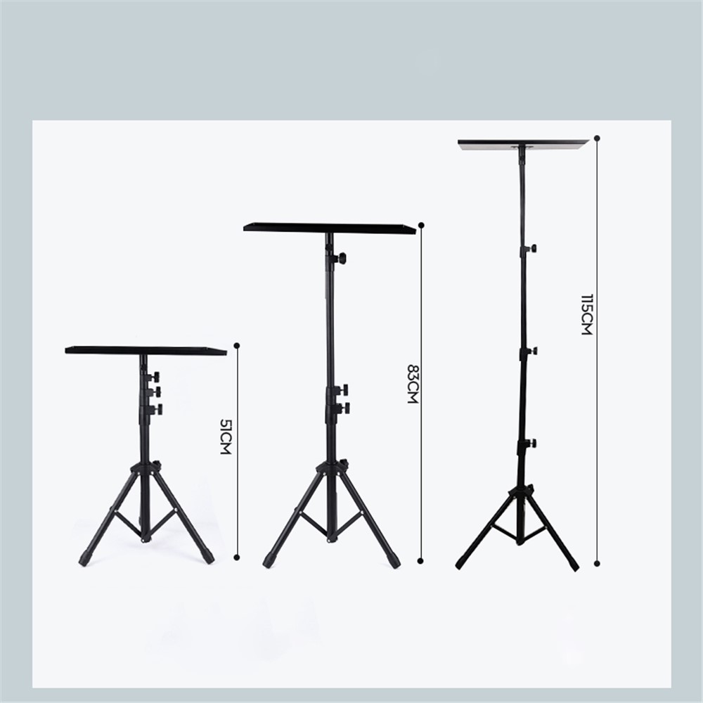 JYX-509 Adjustable Tripod Computer Stand with Plate for Projectors Laptop-6