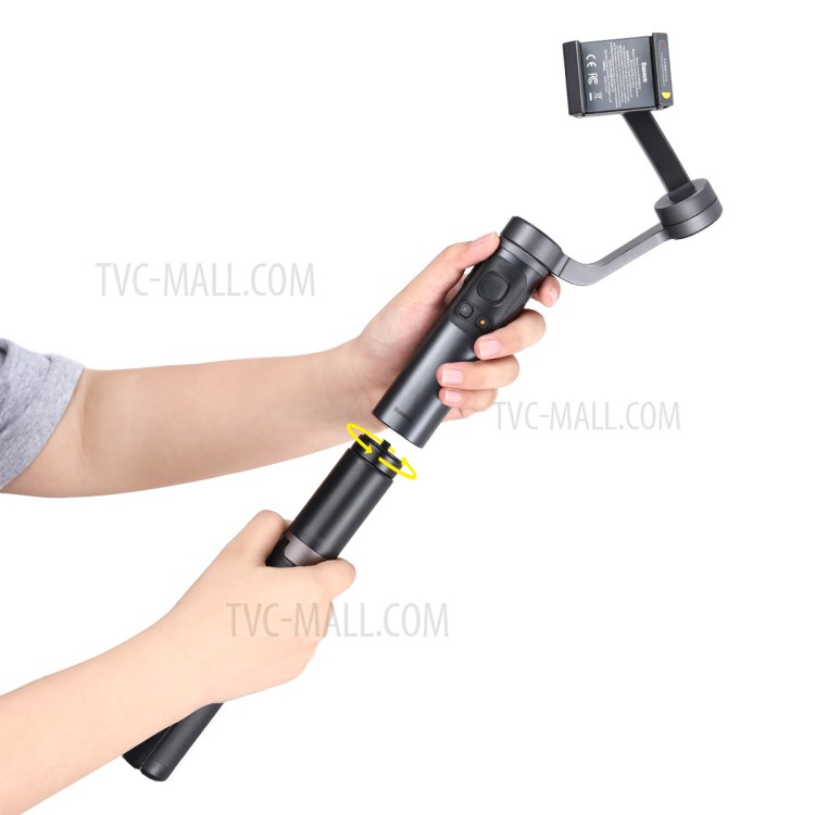 Baseus-Gimbal-Stabilisator-Stativverlängerungspol 1,05m Schwarz-4