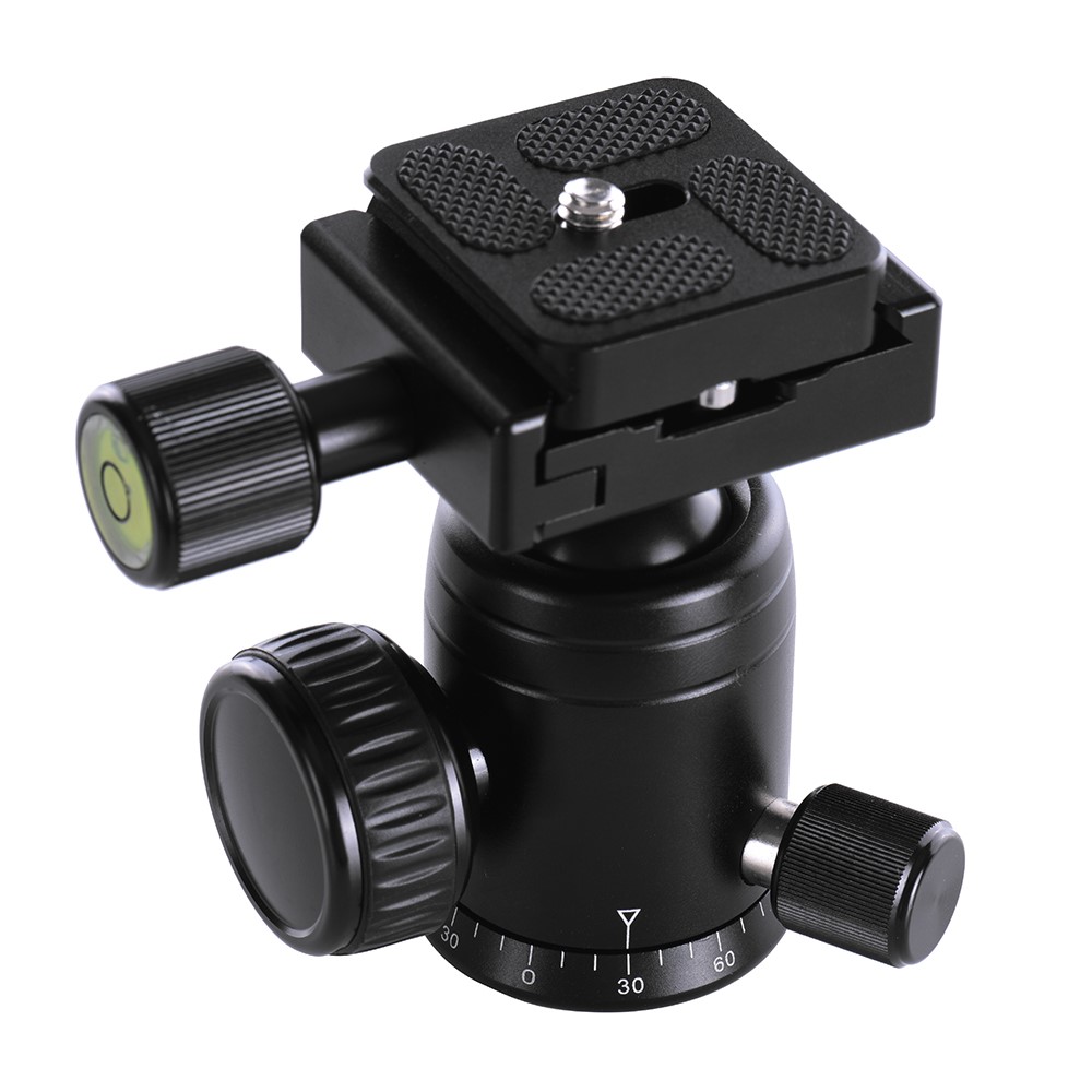 YUNTENG VCT-190 Professional Camera Tripod Stand Portable Monopod with Ball Head 5-Section Adjustable Camera Tripod for SLR ILDC Camcorder DV-9