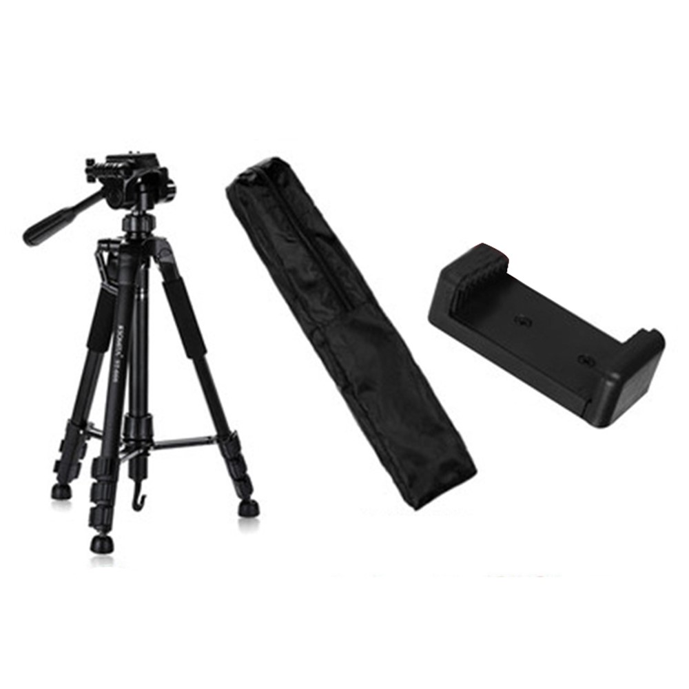 SOMITA ST-666 for Canon/Nikon/Sony DSLR Camera Phone Holder Portable Retractable Tripod Stand-13