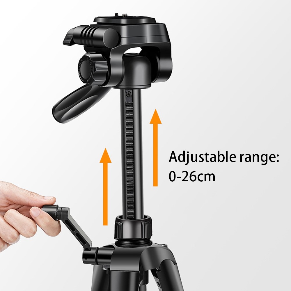 SOMITA ST-666 for Canon/Nikon/Sony DSLR Camera Phone Holder Portable Retractable Tripod Stand-9