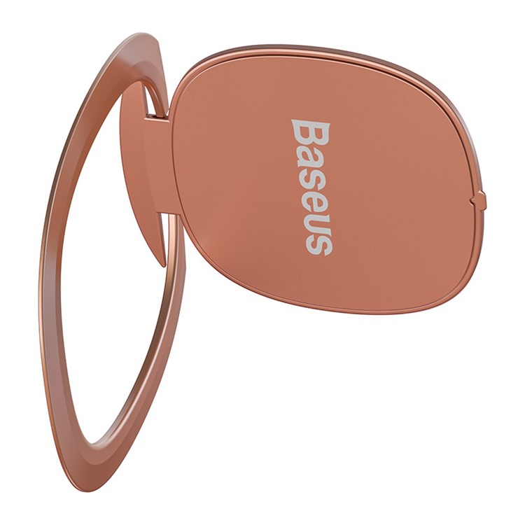 BASEUS Universal Phone Ring Holder Stand Phone Finger Kickstand Grip - Rose Gold-8