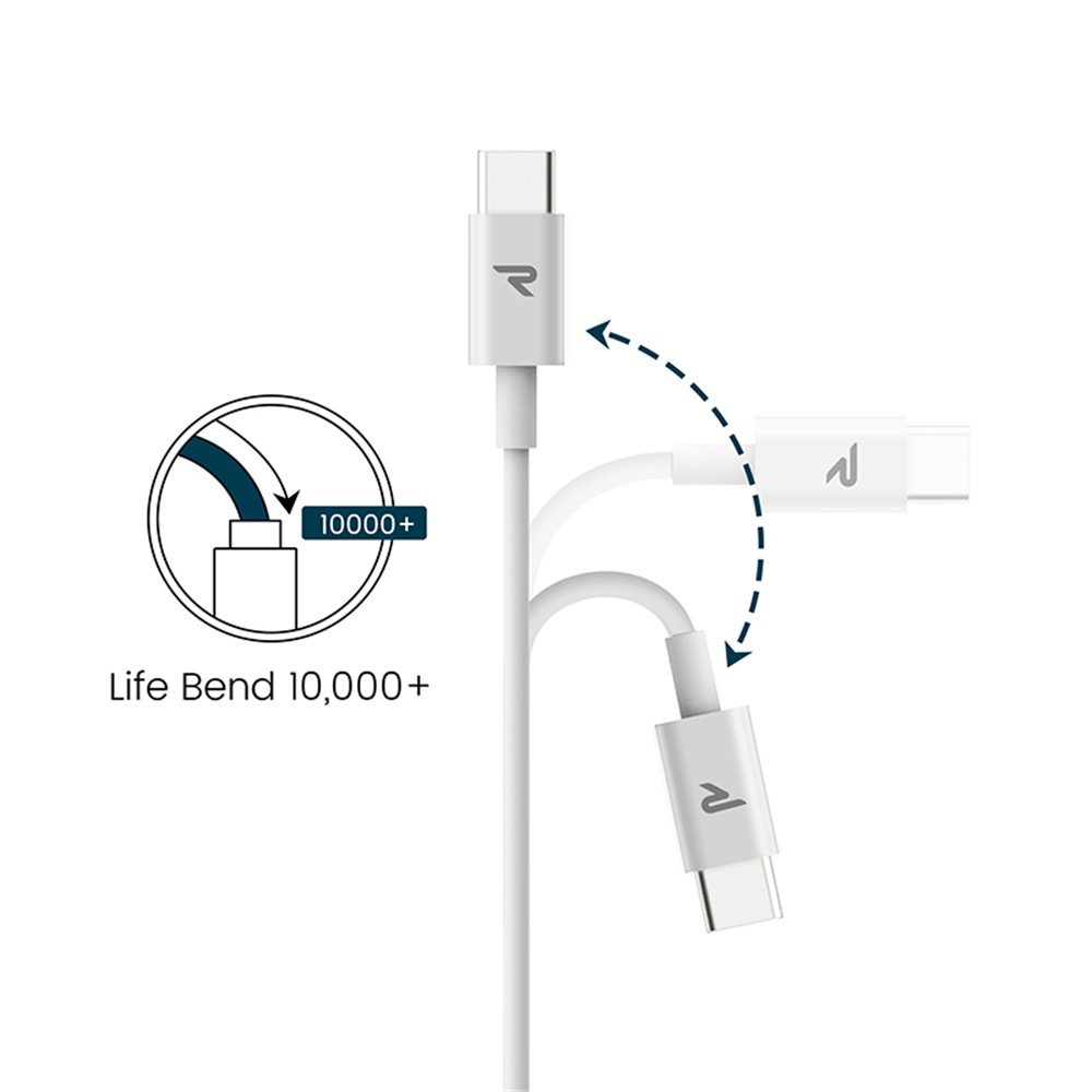 RAMPOW 2M USB-C to Lightning 8Pin MFi Certified Fast Charging Cord Supports Power Delivery-10