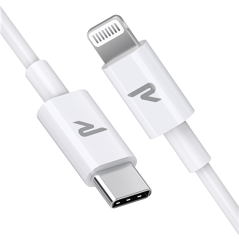 RAMPOW 2M USB-C to Lightning 8Pin MFi Certified Fast Charging Cord Supports Power Delivery-2