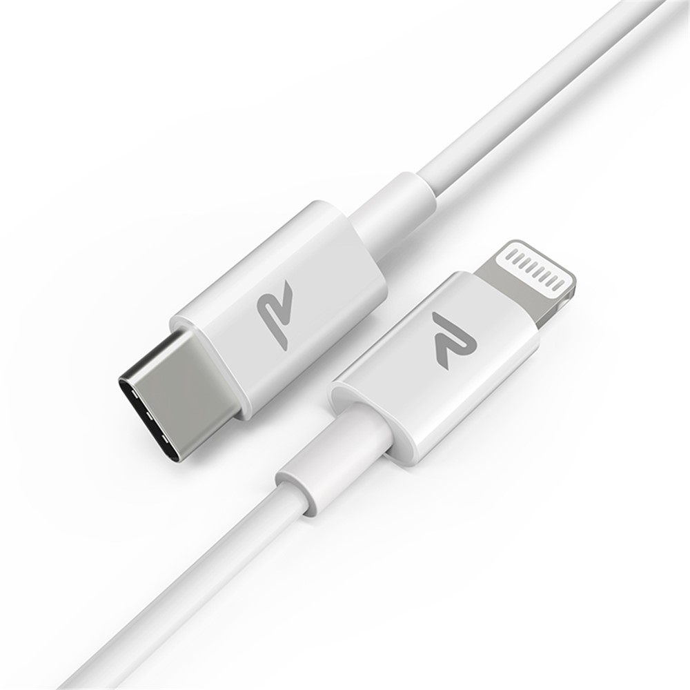 RAMPOW 2M USB-C to Lightning 8Pin MFi Certified Fast Charging Cord Supports Power Delivery-3