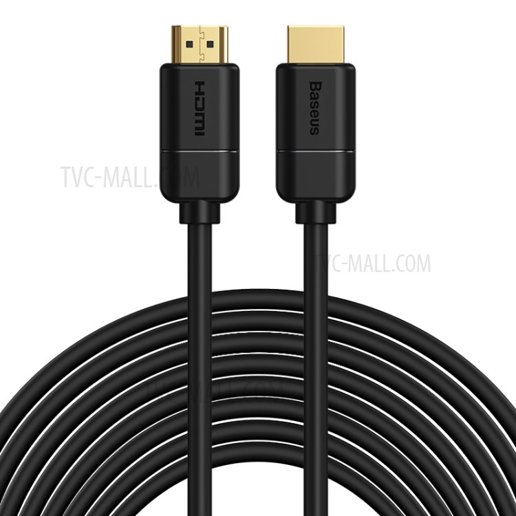 BASEUS 4K High Definition Series HDMI 2.0 Male-to-Male Adapter Cable 10m Black-1