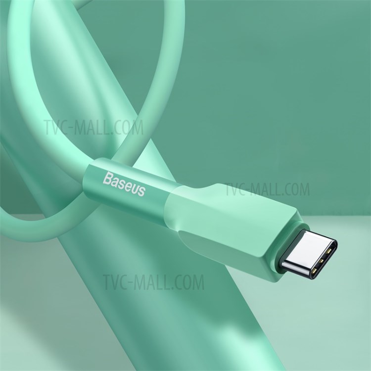 BASEUS Silicone Gel USB Type-C Data Sync Charging Cable, 2m-12