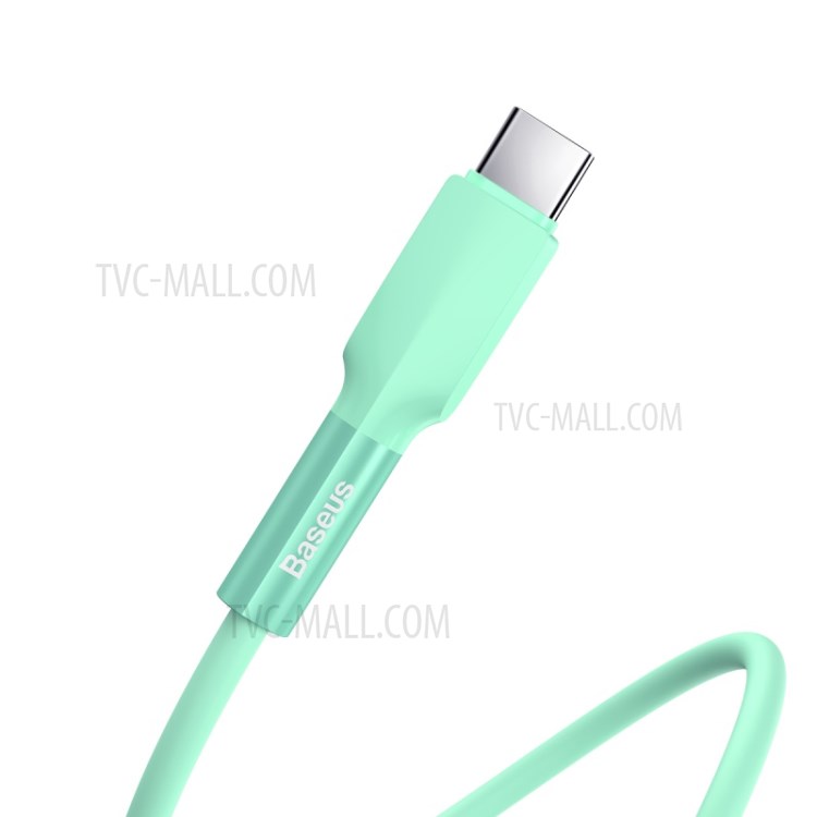 BASEUS Silicone Gel USB Type-C Data Sync Charging Cable, 2m-8